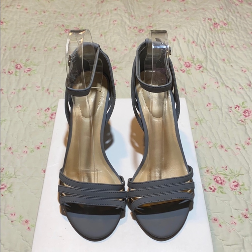 Cato Comfort Blue Strappy Sandal Size 8